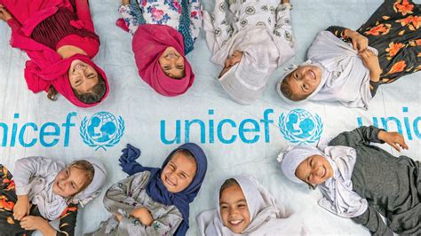 Donate to UNICEF .